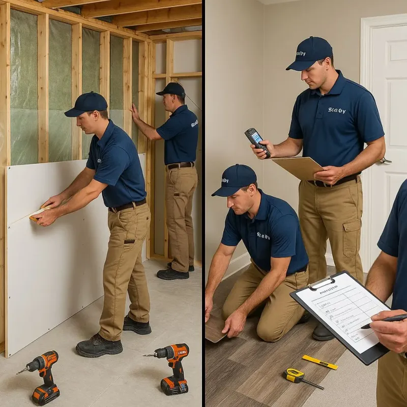 Repairs and Reconstruction process in Emmitsburg, MD